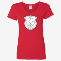 Ladies' Heavy Cotton™ V-Neck T-Shirt Thumbnail