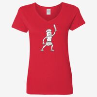 Ladies' Heavy Cotton™ V-Neck T-Shirt Thumbnail